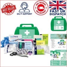 Image of 20-Piece BS8599-1 Certified First Aid Kit - Compact & HSE Approved Essentials