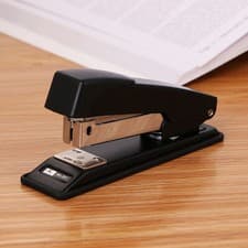 Image of Full Strip Metal Stapler - Heavy Duty Desk Office 24/6 26/6 - Plus 5000 Staples