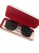 Image of Alexander McQueen Sunglasses AM0458S 001 Ruthenium Grey