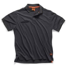 Image of Scruffs Worker Polo Shirt  Black or Graphite  New 2019 design