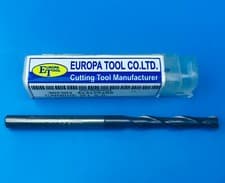 Image of 4mm Europa Carbide TiAlN 2 Flute Long Slot Drill with Plain Shank