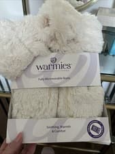 Image of Warmies Lavender Microwaveable Cosy Boots