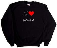 Image of I Love Heart Monaco Sweatshirt