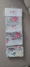 Image of Cath Kidston Tea Towels Set of 2 Birds and Roses  Pattern