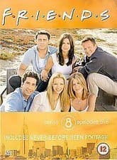 Image of Friends - Series 8 - Episodes 5-8 (DVD, 2002) New, Sealed, Snapcase, D/S Disc.