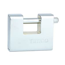 Image of Timco - Armoured Rectangular Padlock (Size 90mm - 1 Each)