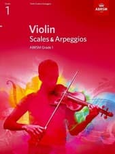 Image of Violin Scales &amp Arpeggios ABRSM Grade 1: from 2012 (ABRSM Scales &amp Arpegg