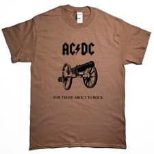 Image of AC/DC for those about to rock New T-SHIRT sizes S M L XL XXL