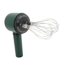 Image of Cordless Electric Hand Mixer with 2 Whisk 1200mAh USB Rechargeable Handheld Stai