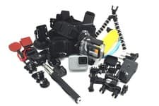 Image of GoPro HERO7 White Action Camera 4K HD Bundle Waterproof Housing 48 Accessories