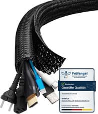 Image of Cable Tidy Sleeve, 13Mm/∅0.51"-3M/9.84Ft Cable Management Sleeve, Wire Loom Self