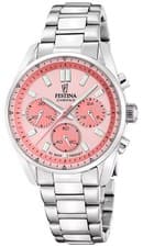 Image of Festina Boyfriend Quartz Chronograph (37.5mm) Coral Pink Dial / F20753/4 Watch