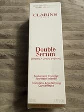 Image of Clarins Double Serum Hydric Lipidic System Complete Age Control Concentrate 50ml