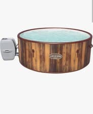 Image of Lazy Spa Helsinki 7 Person Hot Tub with Air Pump