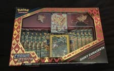 Image of Pokémon TCG SHINY ZAMAZENTA Premium Figure Collection - Factory Sealed