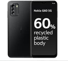 Image of Nokia G60 5G | 4GB RAM | 64GB | 50MP Triple Camera Unlocked Smartphone Black