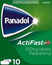 Image of PANADOL ACTIFAST PAIN RELIEF 10 TABLETS