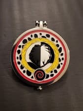 Image of ✨Loungefly - Cruella DeVil - 101 Dalmations- Disney Villain Compact Mirror Pin ✨