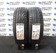 Image of X2 195/55R16 195 55 16 87H UNIROYAL RAIN SPORT 3 SSR RUNFLAT NEW TYRES (SJ58)
