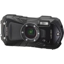 Image of Ricoh WG-80 Black Waterproof Digital Camera