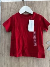 Image of Ralph Lauren Red Baby Boys Top T-shirt 18m New With Tags