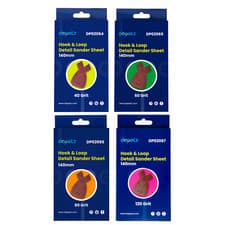 Image of 40-120 Grit Mouse Sanding Sheets Detail Palm Sander For Black & Decker 10/40 PC