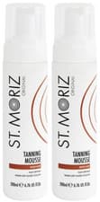Image of St. Moriz Professional Instant Self Tanning Mousse Medium 2 x 200 ml (Twin Pack)