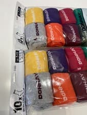 Image of Donnay Men's Socks 1-Pack, Size UK 7-11, Everyday Comfort Multicolour New