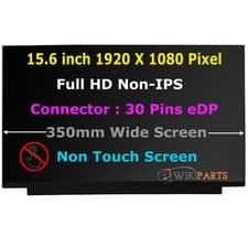 Image of Replacement For HP 15S-FQ1003NA 15.6" LED LCD FHD Screen Display Panel Matte UK