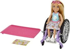 Image of Chelsea Doll with Wheelchair and Ramp - Inclusive Play, Accessories, 3+ yrs