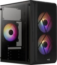 Image of 4710562759389 Aerocool CS107V2 computer case Mini Tower Black Aerocool