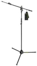 Image of Microphone Stand with Telescopic Boom - GRAVITY - MS 4322 B