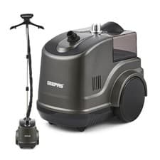 Image of GEEPAS 2000W Upright Garment Steamer 46 g/min steam Removes Creases & Wrinkles