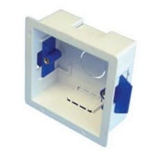 Image of Appleby SB632 1 Gang 47mm Dry Lining/Cavity Wall Mounting Wall Box - White