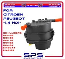 Image of Diesel Fuel Filter For Citroen C1 C2 C3 Nemo Peugeot 107 206 307 1.4 Hdi 190168