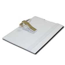 Image of Combi Clip Clear Conference Name Badge Holders Visitor Security Badges