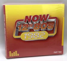 Image of NOW 12" 80s: 1982 Part Two CD Album 4CD Compilation New Sealed
