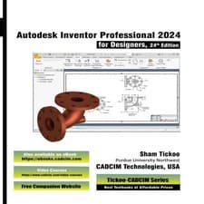 Image of Autodesk Inventor Professional 2024 for Designers 24th Edition Pr