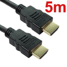 Image of Cables Direct 5m HDMI Cable with Ethernet 1.4 High Speed 5 metre 99CDLHD4-105