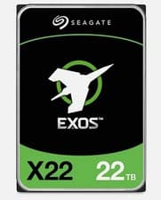 Image of Seagate Exos Enterprise ST22000NM004E 3.5" 7200RPM Internal SAS 22TB Hard Drive