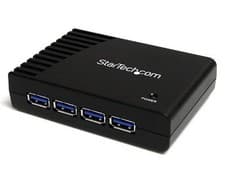 Image of StarTech.com 4 Port Black SuperSpeed USB 3.0 Hub (ST4300USB3GB)