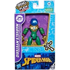 Image of Marvel Spider-Man Bend and Flex Mysterio Action Figure New