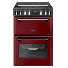 Image of Stoves Richmond DX 60cm Electric Induction Cooker - Garnet Red 444412002