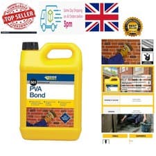 Image of Versatile 501 PVA Bond - 5L Strong Adhesive for Building & Renovation Projects