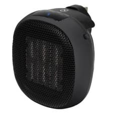 Image of Russell Hobbs RHPH7001 700W Compact Fan Heater- Black Ceramic