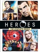 Image of Heroes: The Complete Series (inc. Heroes Reborn) Blu-Ray (Blu-ray) Jack Coleman