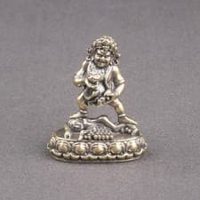 Image of Mini Buddha Statue Fenshui Office Desk Figure Miniature Sculpture for Tearoom