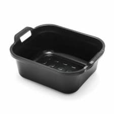 Image of Addis Washing Up Dish Washing Bowl Large Rectangular Plastic With 2 Handles 10L