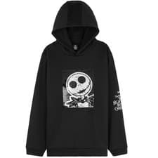 Image of Nightmare Boys Before Christmas Reversible Sequins Hoodie Cosy Sweatshirt Top