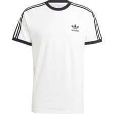 Image of Adidas Originals Men’s 3 Stripes Cotton T-shirt ( White ) Colour
